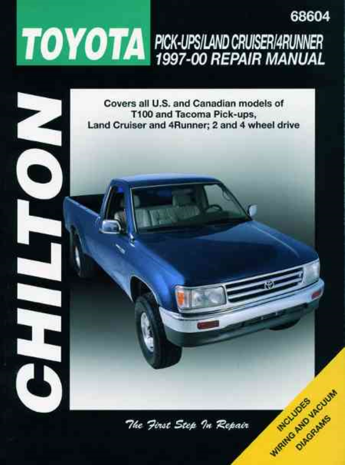 2001 toyota tacoma chilton manual #2