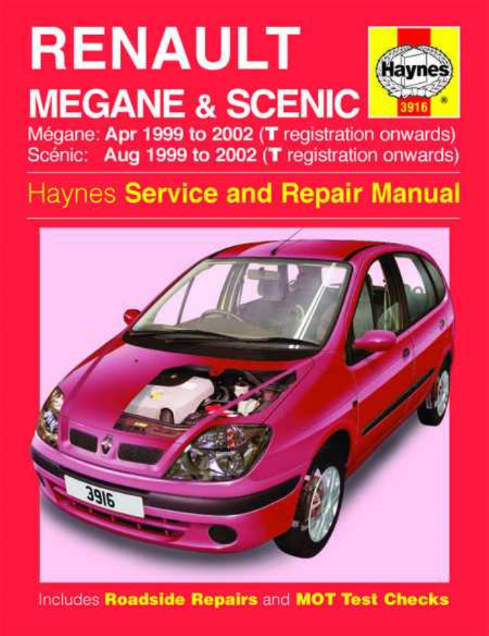 Haynes Workshop Manual Renault Megane Renault Scenic 1999 02 Service Repair Ebay