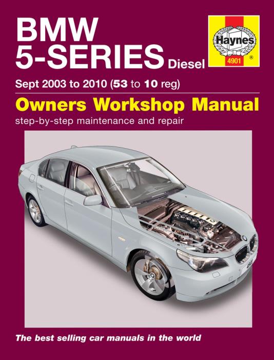 Haynes Workshop Manual BMW 5 Series E60 E61 Diesel 2003-2010 Service